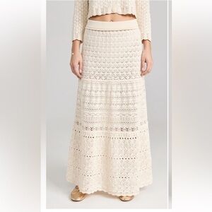 ba&sh knitted skirt size extra small